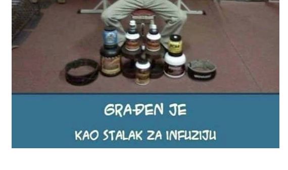 Građen Je Kao Stalak Za Infuziju Bezbrige